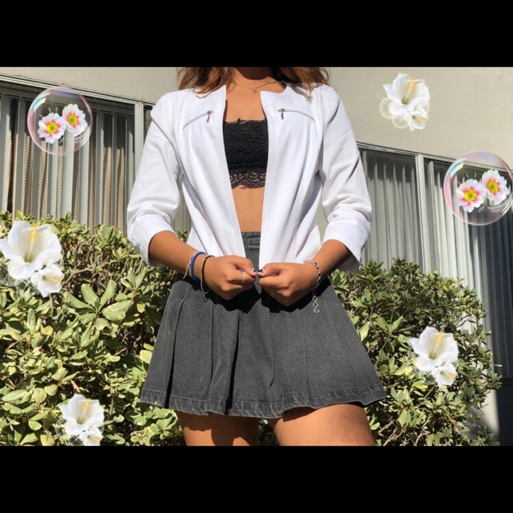 White blazer
